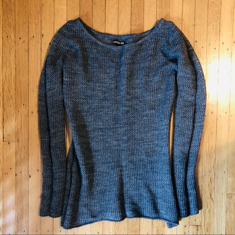 Express Knit Tunic Sweater